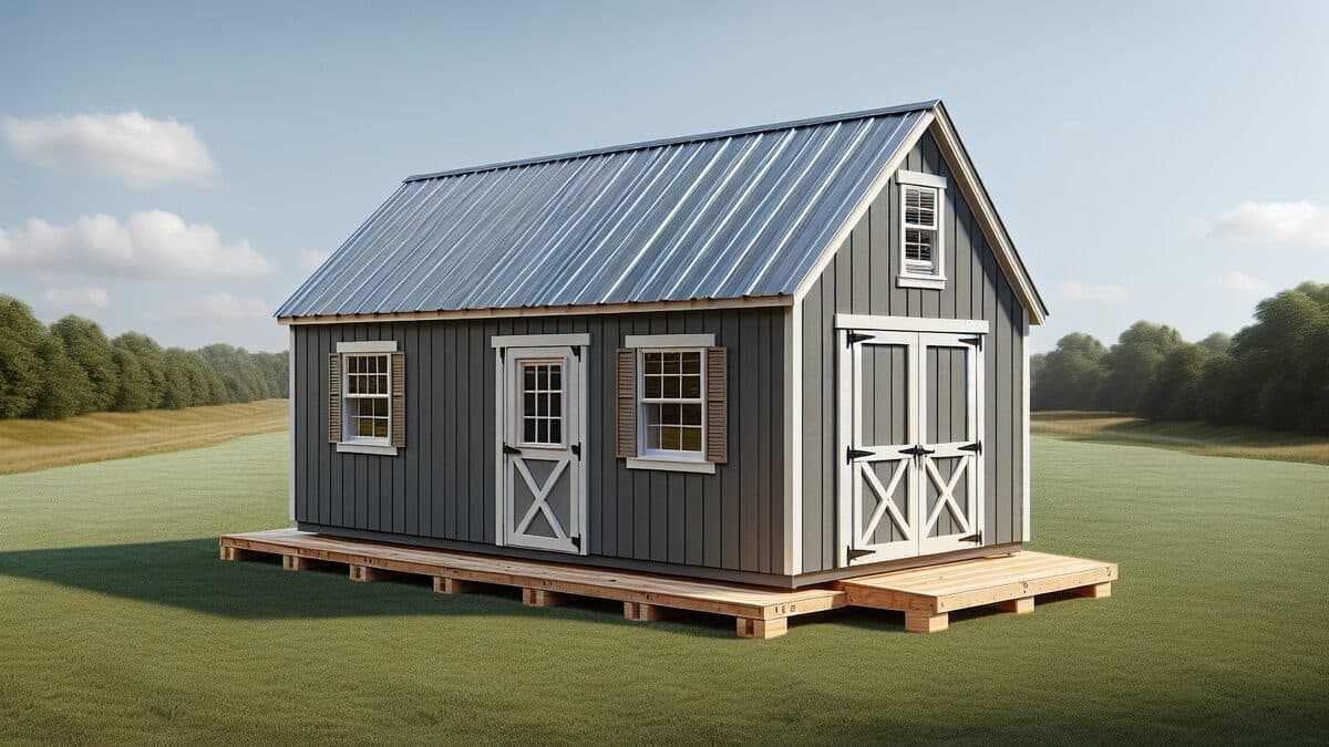 Medium Storage Shed 10×12