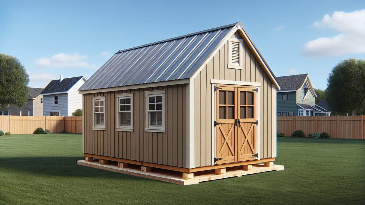 Small Garden Shed 8×8